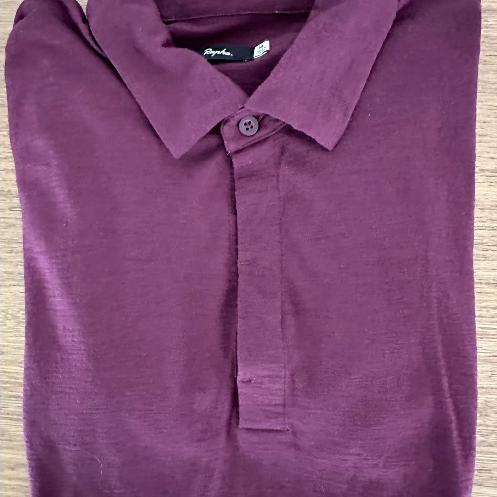 Rapha merino polo shirt size medium